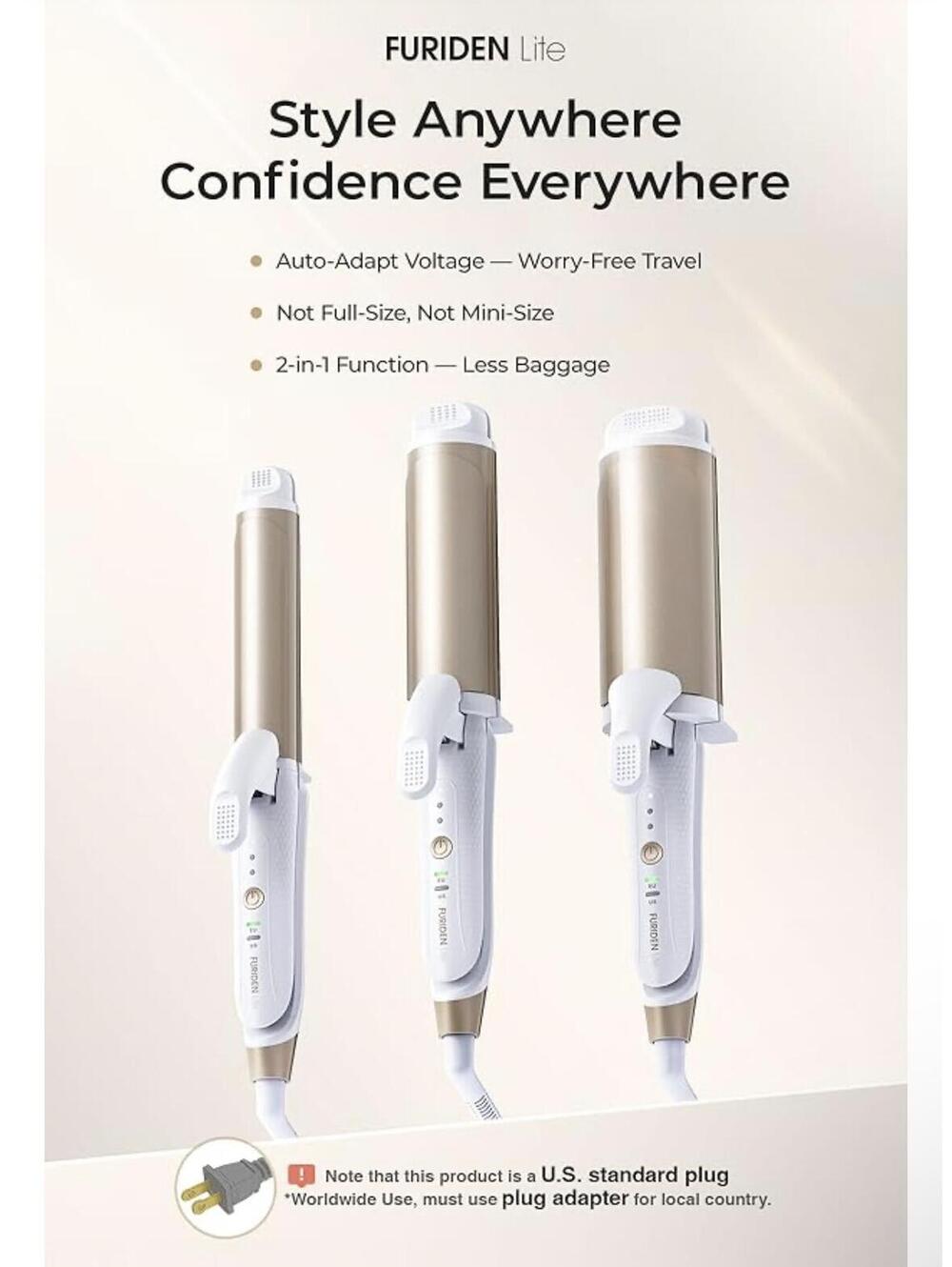 NIB Curling Iron / Straightener (1.5IN BARREL) 2-in-1 Styling Tool - NEW IN BOX